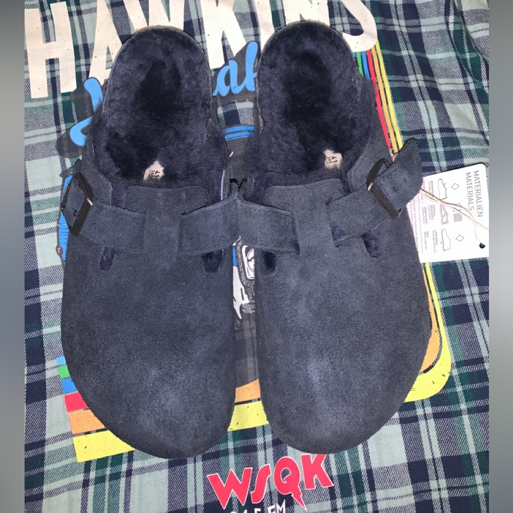 Boston Shearling Suede Leather - Night